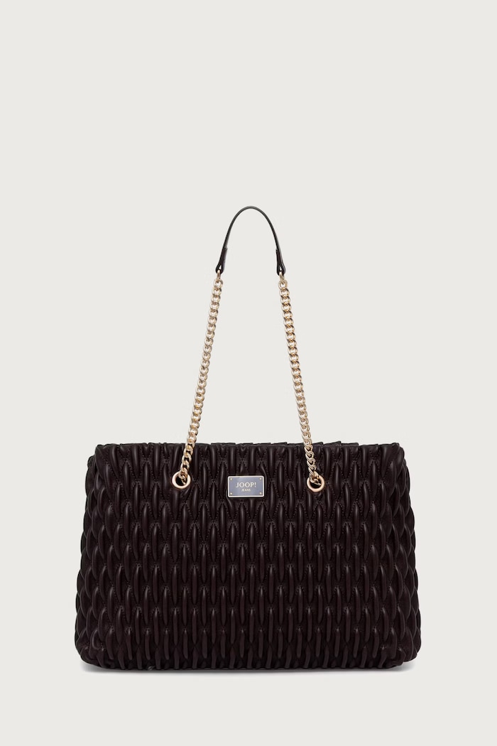 Joop! Torebka shopper damska z imitacji skóry Ruga Niecy brązowy 4130001073