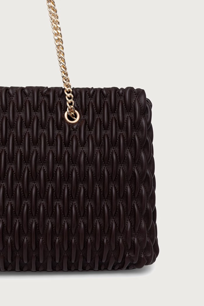 Akcesoria Joop! Torebka shopper damska z imitacji skóry Ruga Niecy 4130001073 brązowy