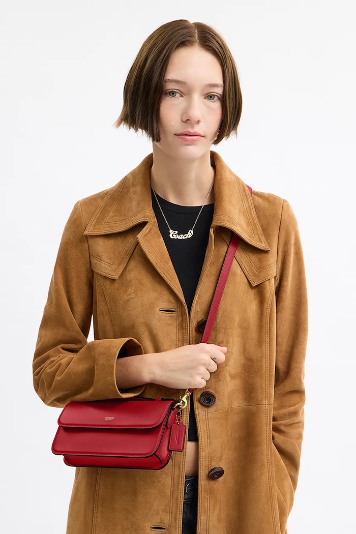 Coach torebka crossbody damska skórzana Elora Top Handle CCY30