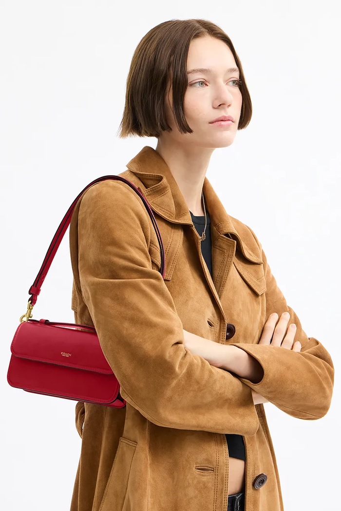Coach torebka crossbody damska skórzana Elora Top Handle CCY30
