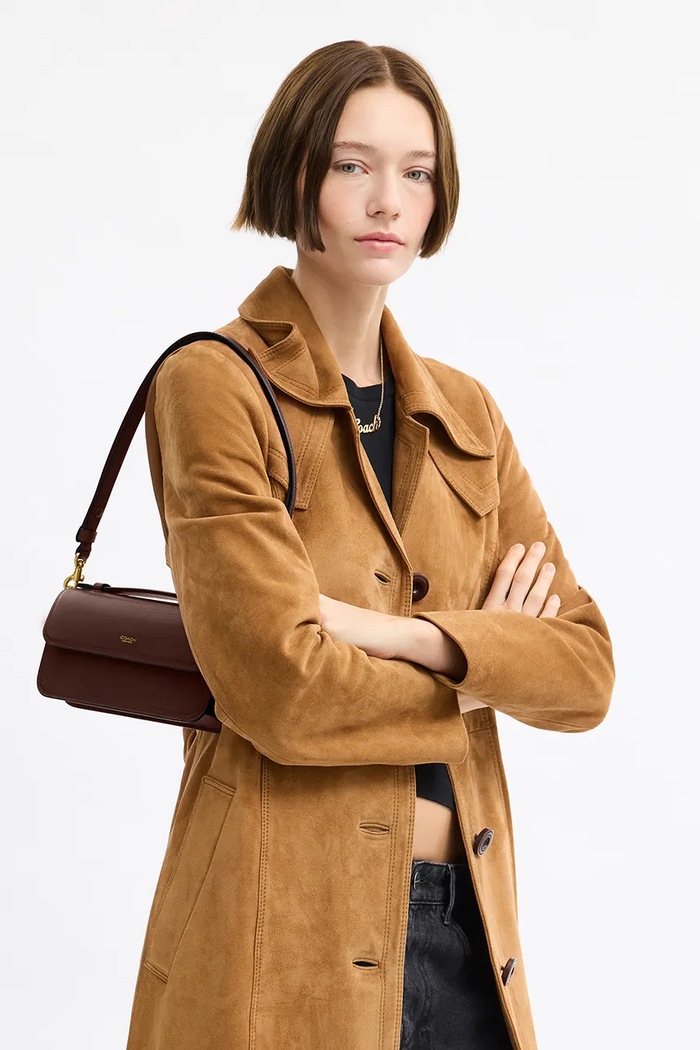 Coach crossbody torbica ženska usnjena Elora Top Handle CCY30