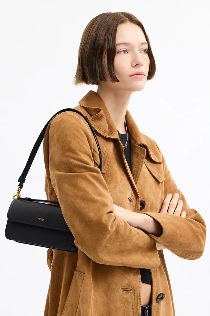 Coach crossbody torbica ženska usnjena Elora Top Handle CCY30
