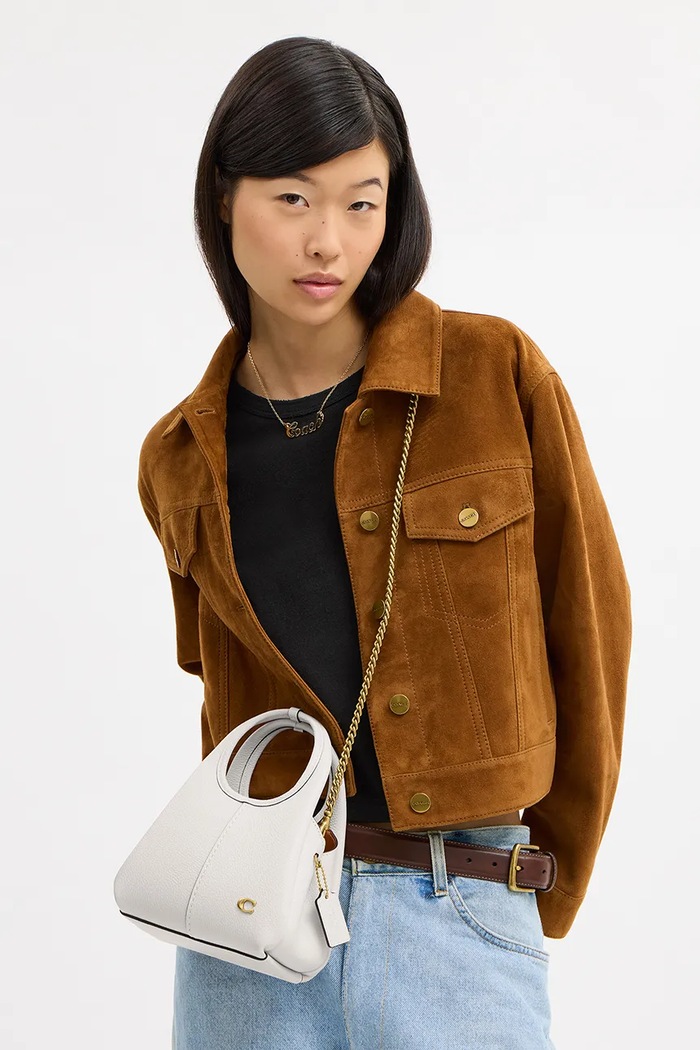 Coach torebka crossbody damska skórzana Lana 19 CCY32