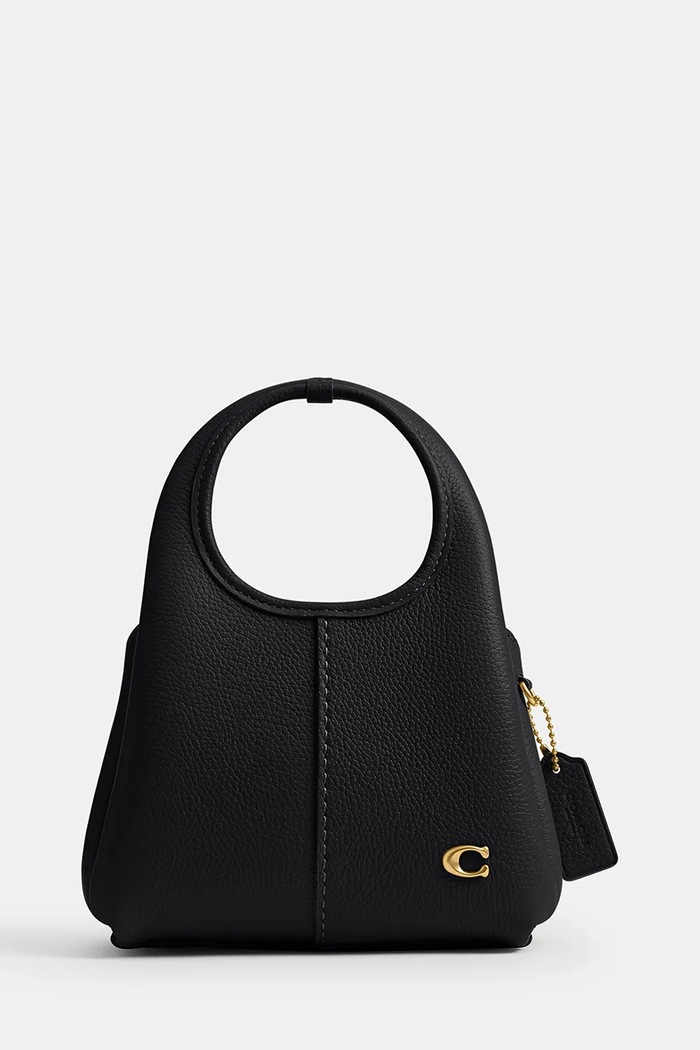 Coach crossbody kabelka dámská kožená Lana 19 přírodní kůže černá CCY32