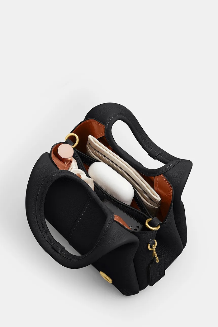 Coach crossbody kabelka dámská kožená Lana 19 černá CCY32