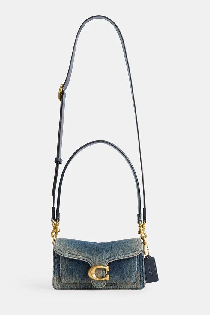 Accesorii Coach poșetă Tabby 20 CCX33 albastru