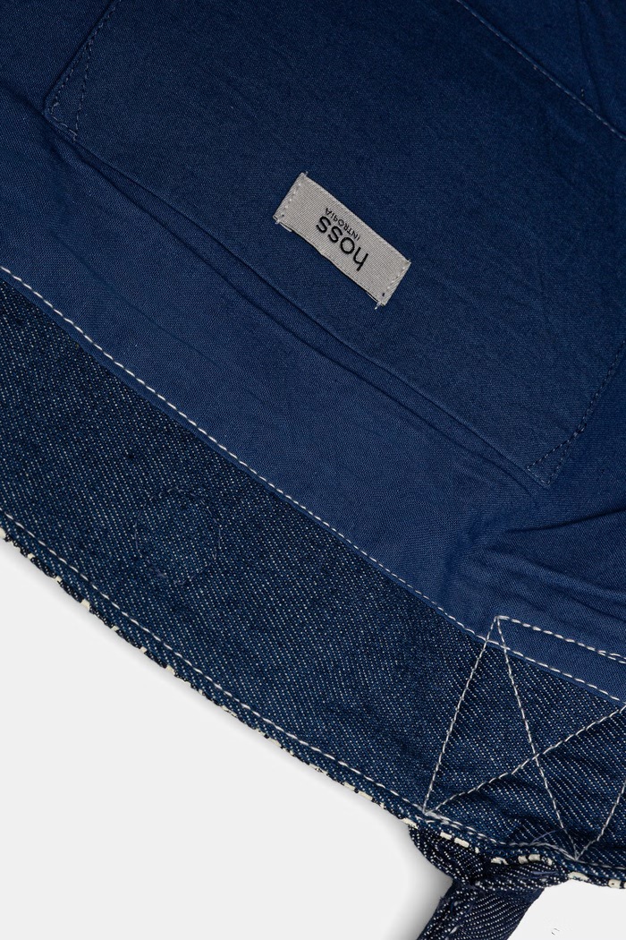 Hoss Intropia geantă shopper pentru femei, din denim 2053140 albastru