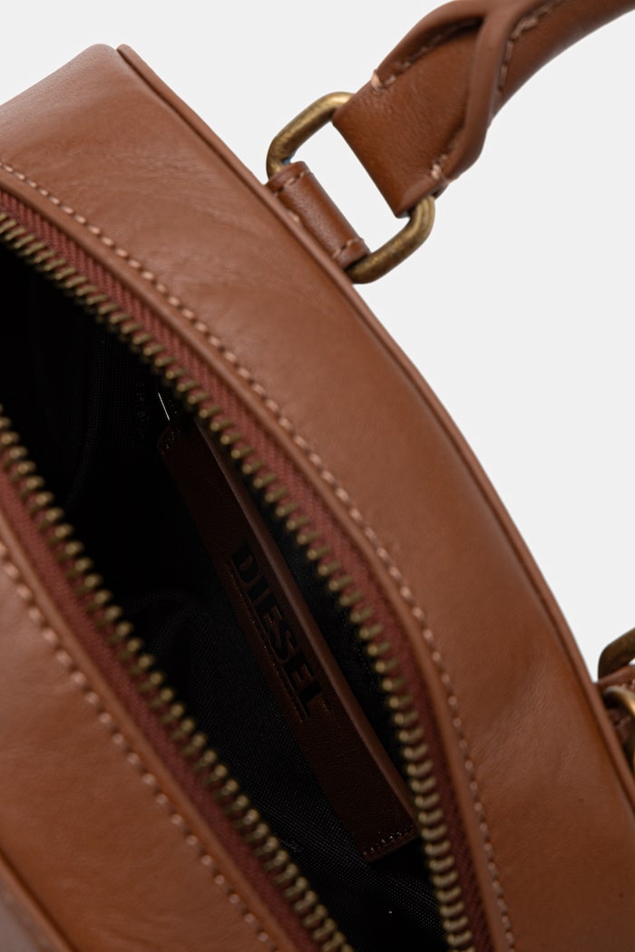 Diesel kabelka dámska kožená 1DR 2.0 RDR DOME X10369.P8765 hnedá