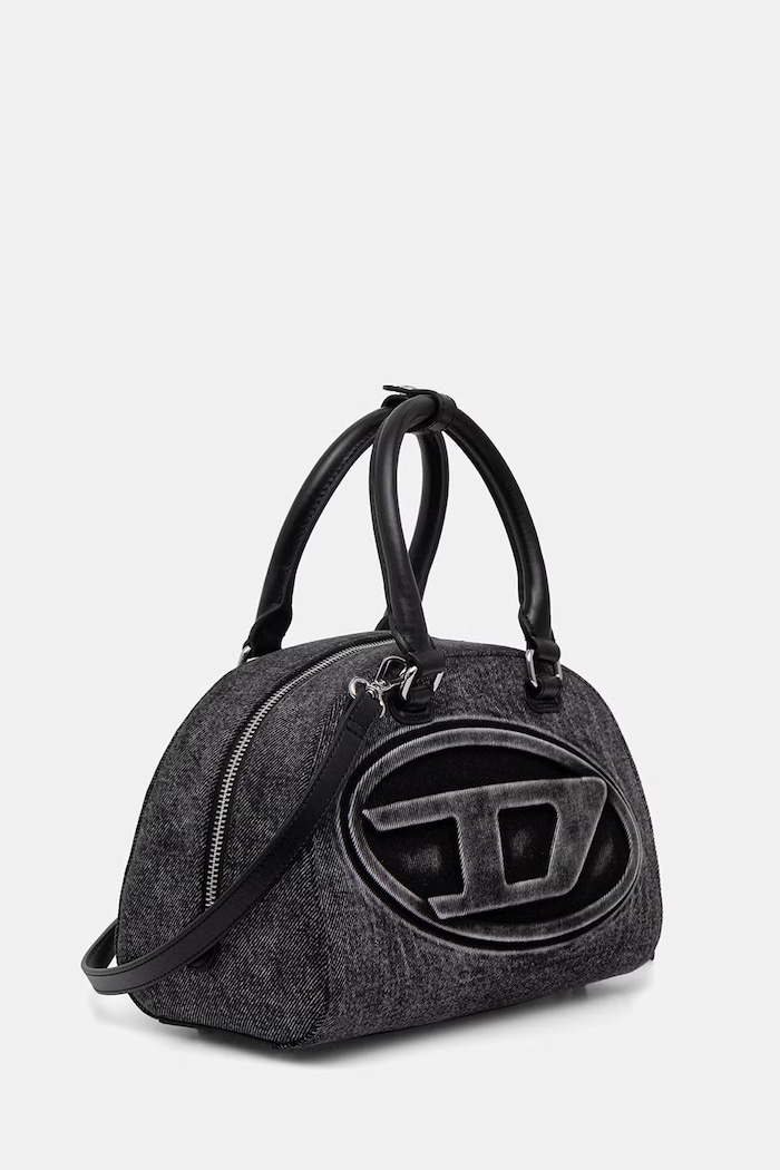 Diesel torebka damska jeansowa 1DR 2.0 RDR DOME X10370.P8764 czarny SS26