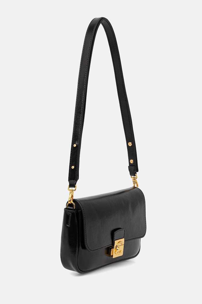 Accesorii Coccinelle poșetă de piele E5.U4M.52.01.01 negru