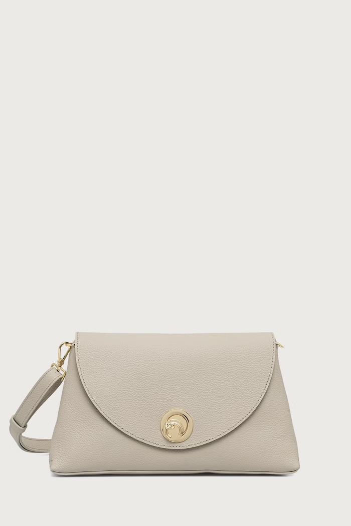 Coccinelle Сумка crossbody для женщин кожаная NIKLA бежевый E1.TOA.12.01.01