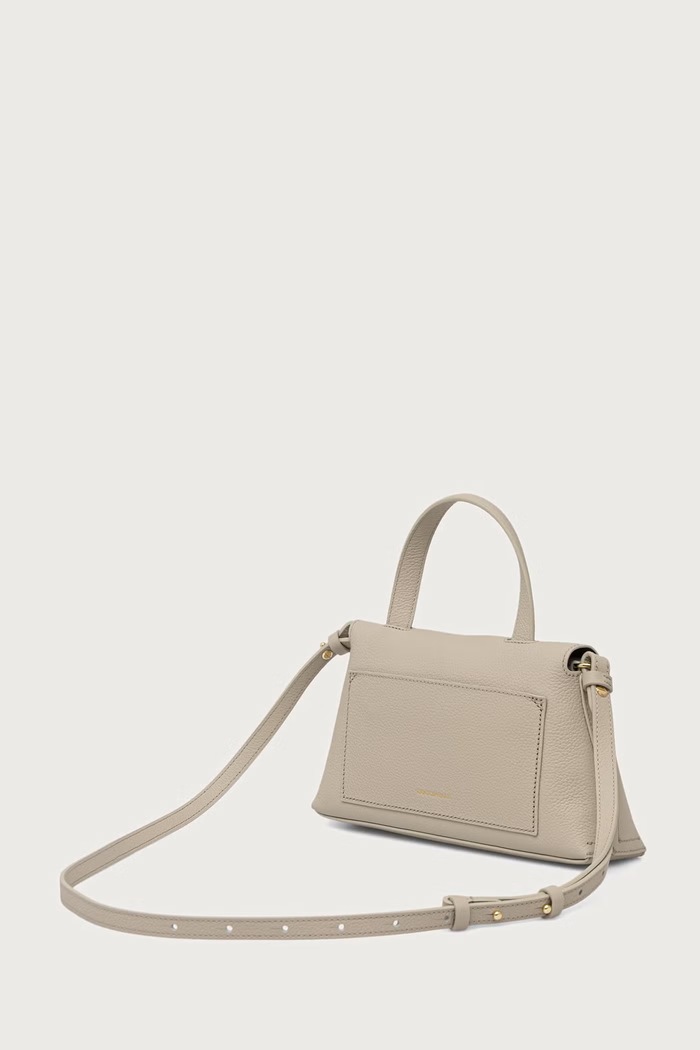 Akcesoria Coccinelle Torebka crossbody damska skórzana NIKLA E1.TOA.18.02.01 beżowy