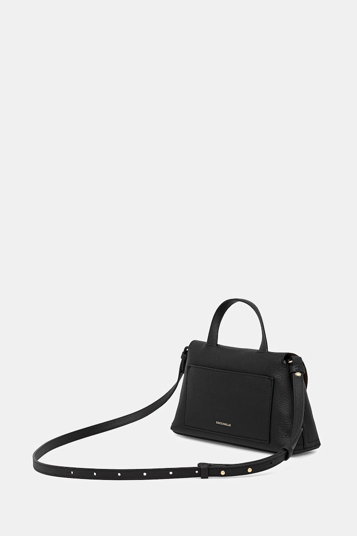 Accesorii Coccinelle geantă crossbody pentru femei din piele NIKLA E1.TOA.18.02.01 negru