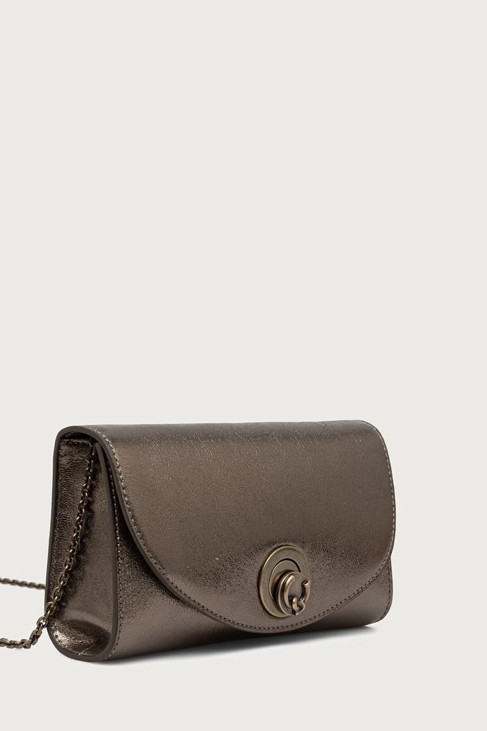 Coccinelle Сумка crossbody для женщин кожаная NIKLA SMOOTH E1.TOB.15.01.01 золотой SS26