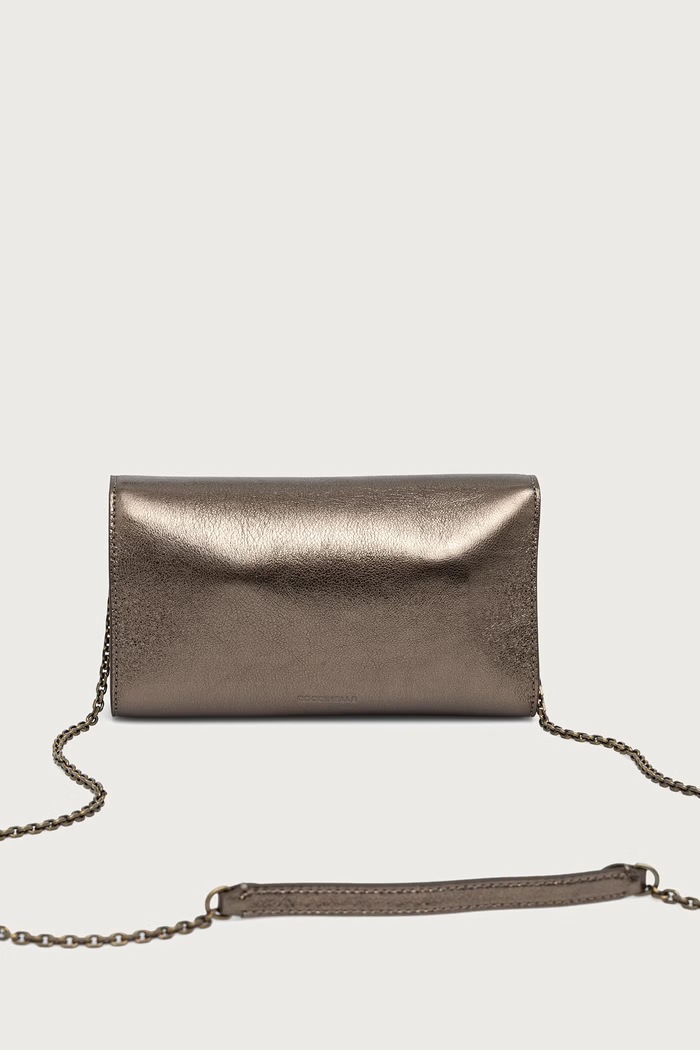 Сумка crossbody для женщин кожаная NIKLA SMOOTH Coccinelle E1.TOB.15.01.01 золотой