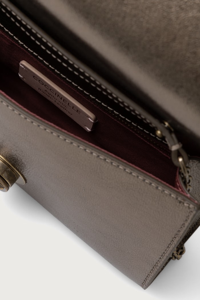 Сумка crossbody для женщин кожаная NIKLA SMOOTH Coccinelle золотой E1.TOB.15.01.01