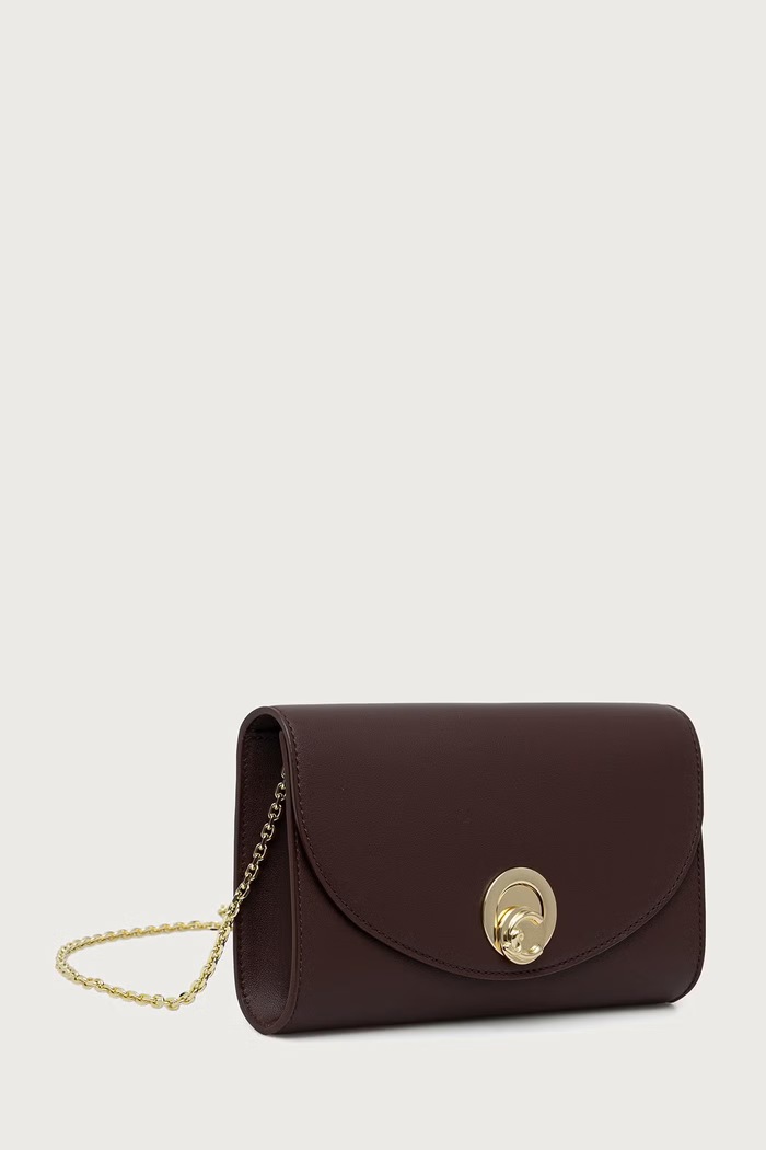 Coccinelle Сумка crossbody для женщин кожаная NIKLA SMOOTH E1.TOB.15.01.01 бордо SS26