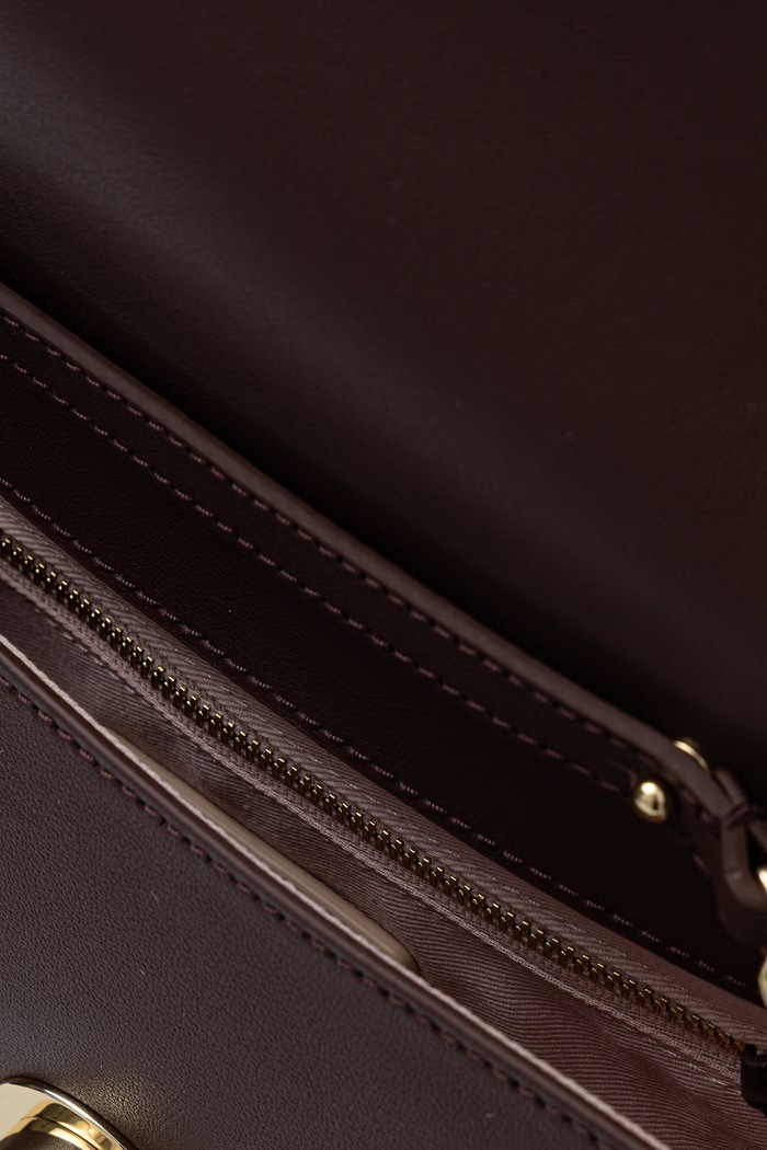 Сумка crossbody для женщин кожаная NIKLA SMOOTH Coccinelle E1.TOB.15.01.01 бордо