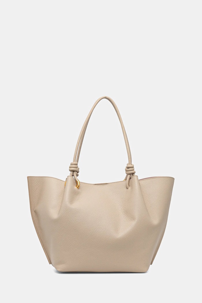 Akcesoria Coccinelle torebka shopper damska skórzana FINN E1.U07.11.01.01 beżowy