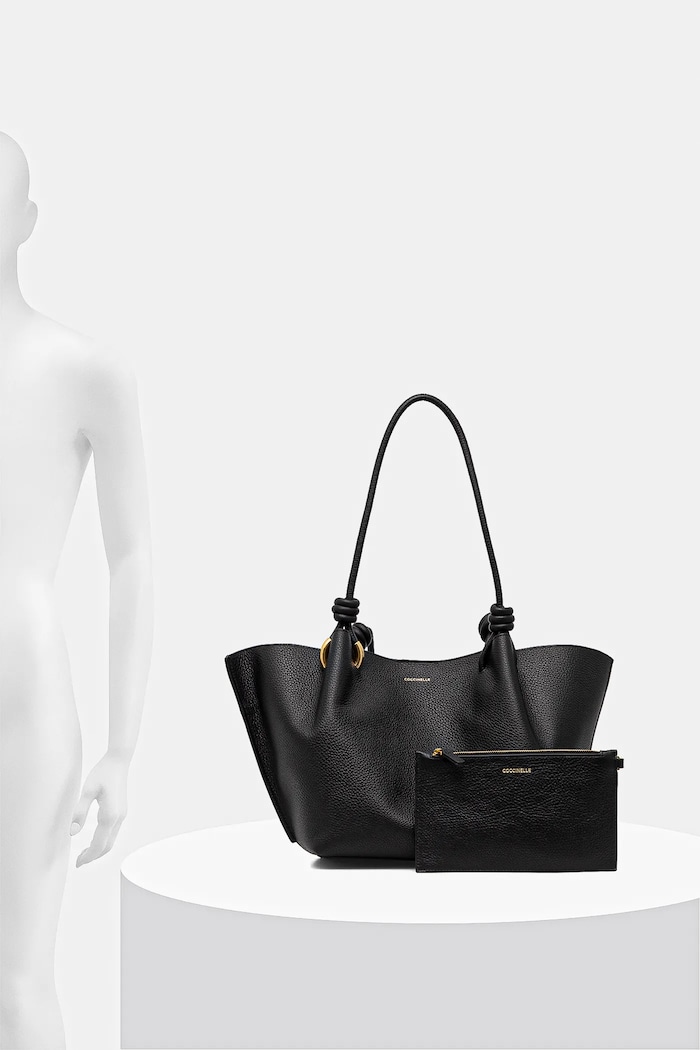 Coccinelle geantă shopper pentru femei din piele FINN E1.U07.11.02.01