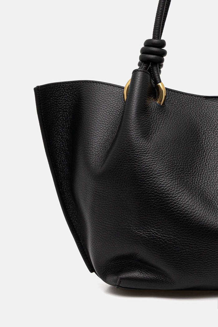 Coccinelle geantă shopper pentru femei din piele FINN negru E1.U07.11.02.01