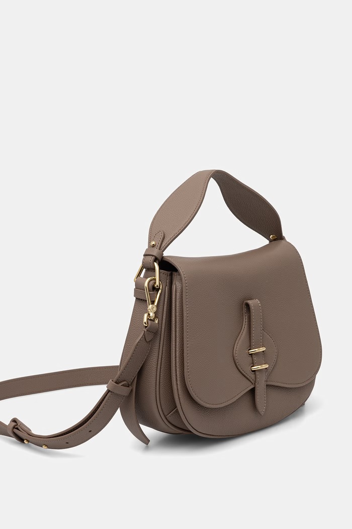 Coccinelle crossbody kabelka dámská kožená MAVERY E1.U7F.18.01.01 hnědá SS26