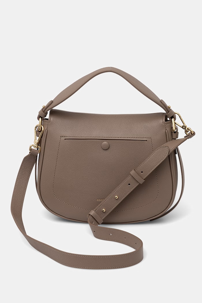 Doplňky Coccinelle crossbody kabelka dámská kožená MAVERY E1.U7F.18.01.01 hnědá
