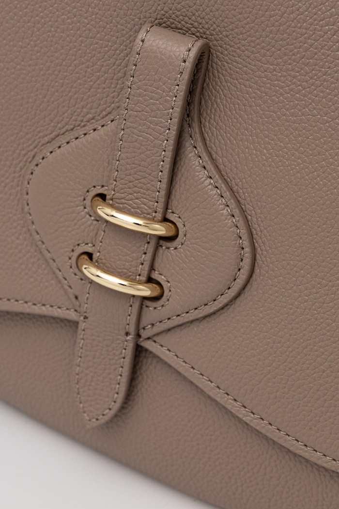 Coccinelle borsa a tracollo da donna in pelle MAVERY marrone E1.U7F.18.01.01