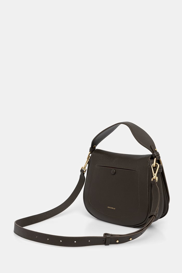 Doplňky Coccinelle crossbody kabelka dámská kožená MAVERY E1.U7F.18.01.01 zelená