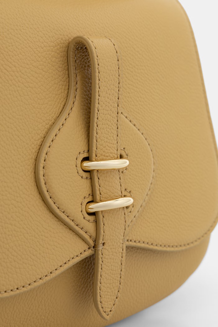 Coccinelle torebka crossbody damska skórzana MAVERY żółty E1.U7F.18.02.01