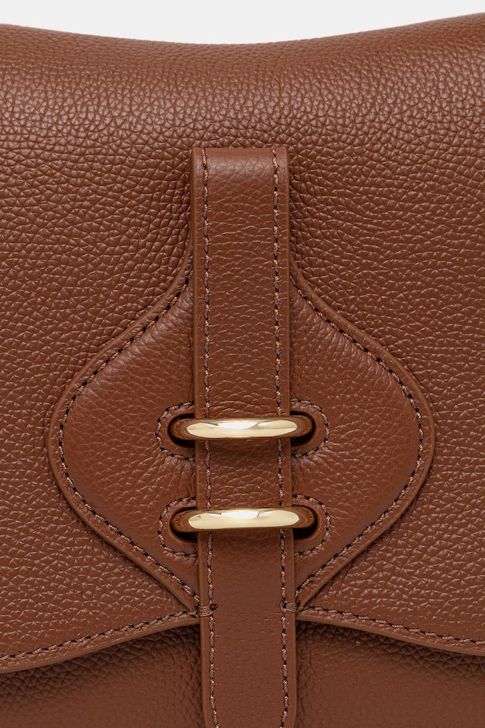 Coccinelle crossbody kabelka dámska kožená MAVERY hnedá E1.U7F.18.02.01