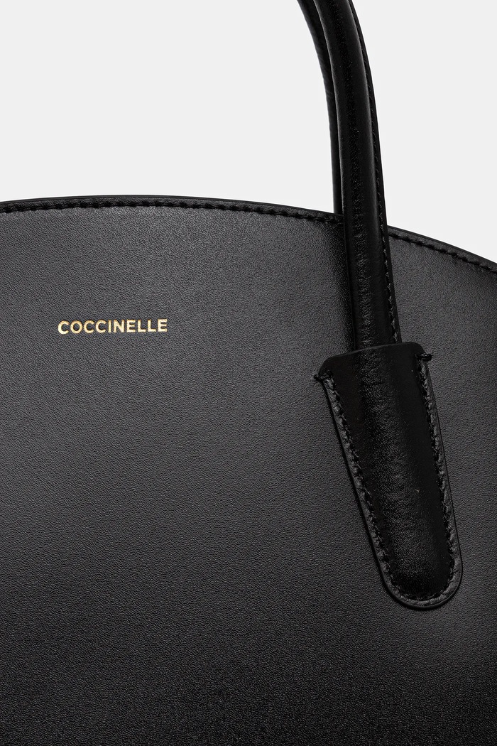 Кожена чанта Coccinelle TYLDE E1.U7K.18.02.01 черен