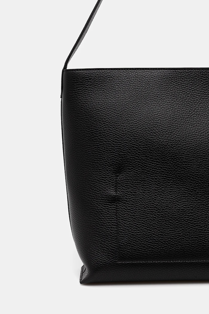 Coccinelle geantă de piele C-ME LOCK negru E1.U4K.13.02.01