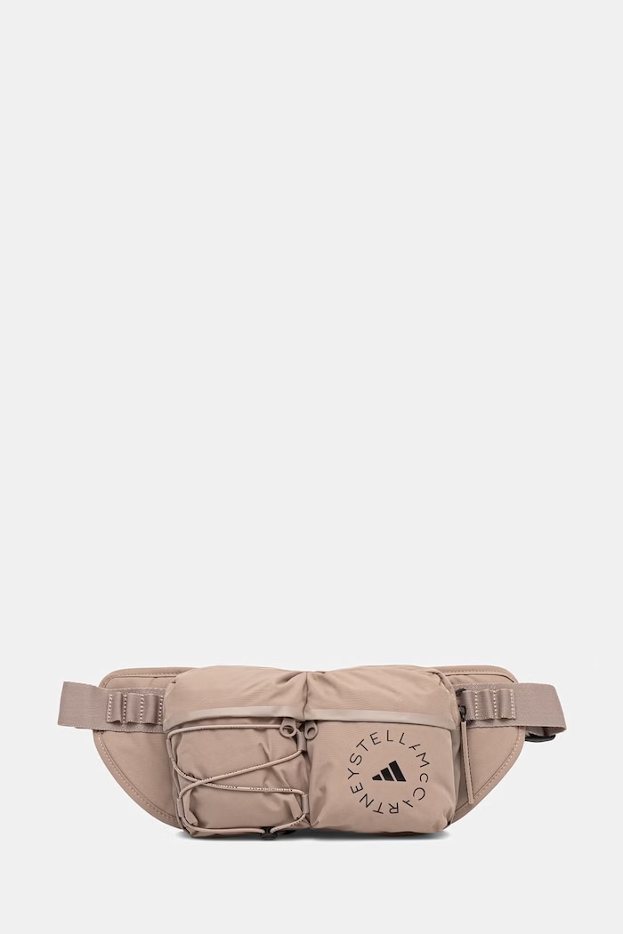 Спортна чанта за кръст adidas by Stella McCartney Bumbag изчистен кафяв KC4217