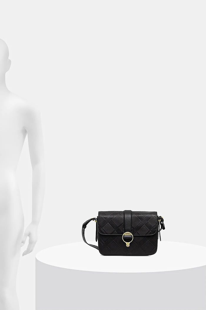 Kožená kabelka Barbour Rosa LBA0509