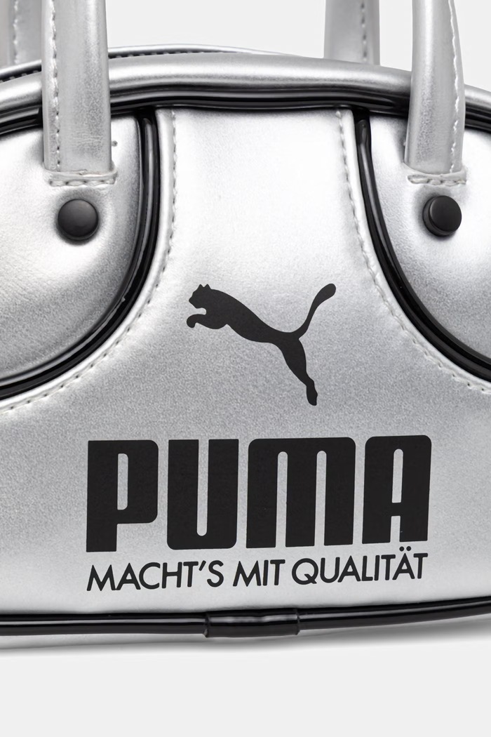 Torbica Puma 1976 Metallic Micro Grip srebrna 092485