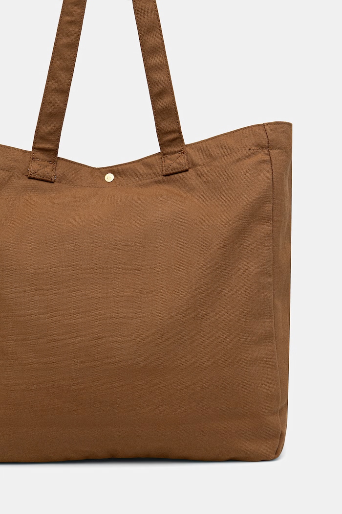Doplňky Bavlněná kabelka Carhartt WIP Bay Tote I036333.HZ01 hnědá