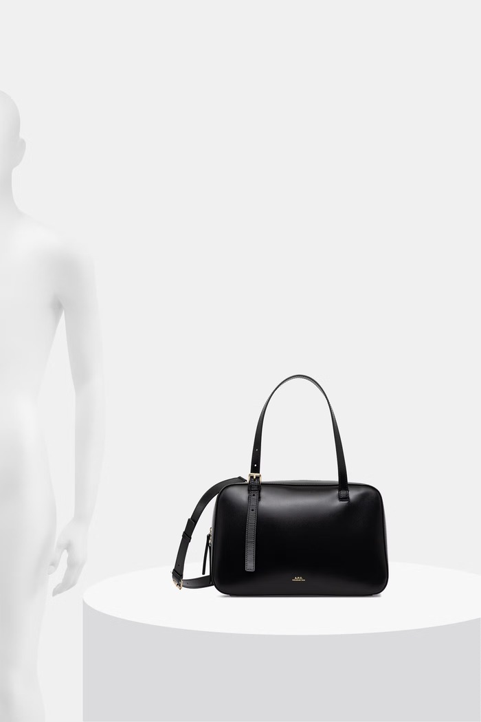 A.P.C. torebka crossbody damska skórzana SAC VIRGINIE BOX PXBMW.F67017