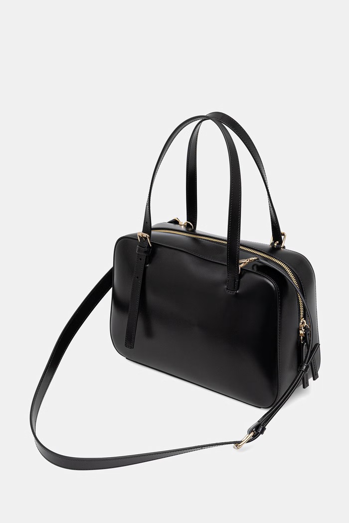 Akcesoria A.P.C. torebka crossbody damska skórzana SAC VIRGINIE BOX PXBMW.F67017 czarny