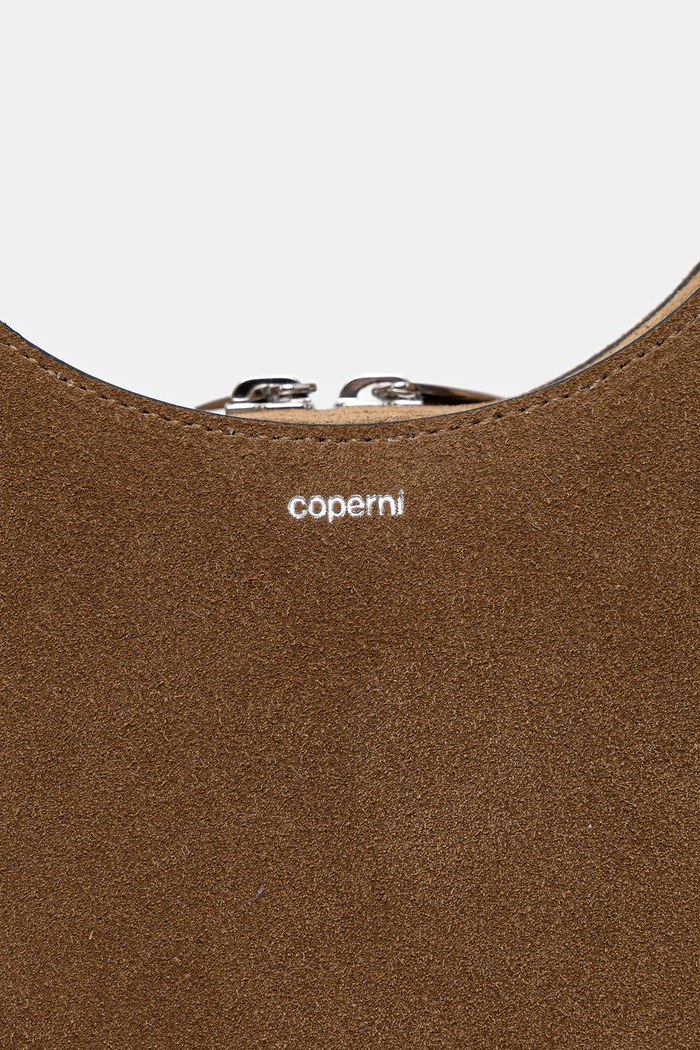 Замшевая сумочка Coperni Swipe коричневый COPBA38F6049