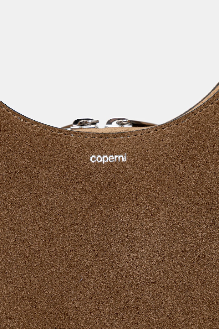 Замшевая сумочка Coperni Swipe коричневый COPBA38F6049