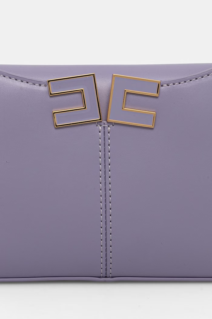 Elisabetta Franchi kézitáska lila BS93A61E2