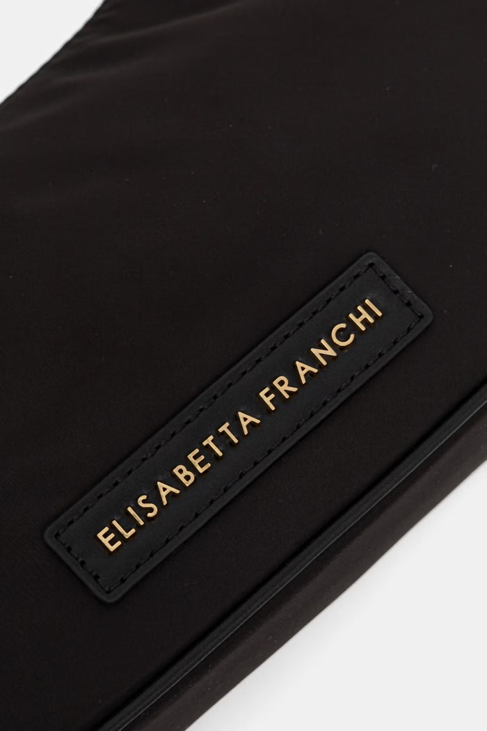 Elisabetta Franchi Τσάντα χιαστί Γυναικεία μαύρο BS95A61E2