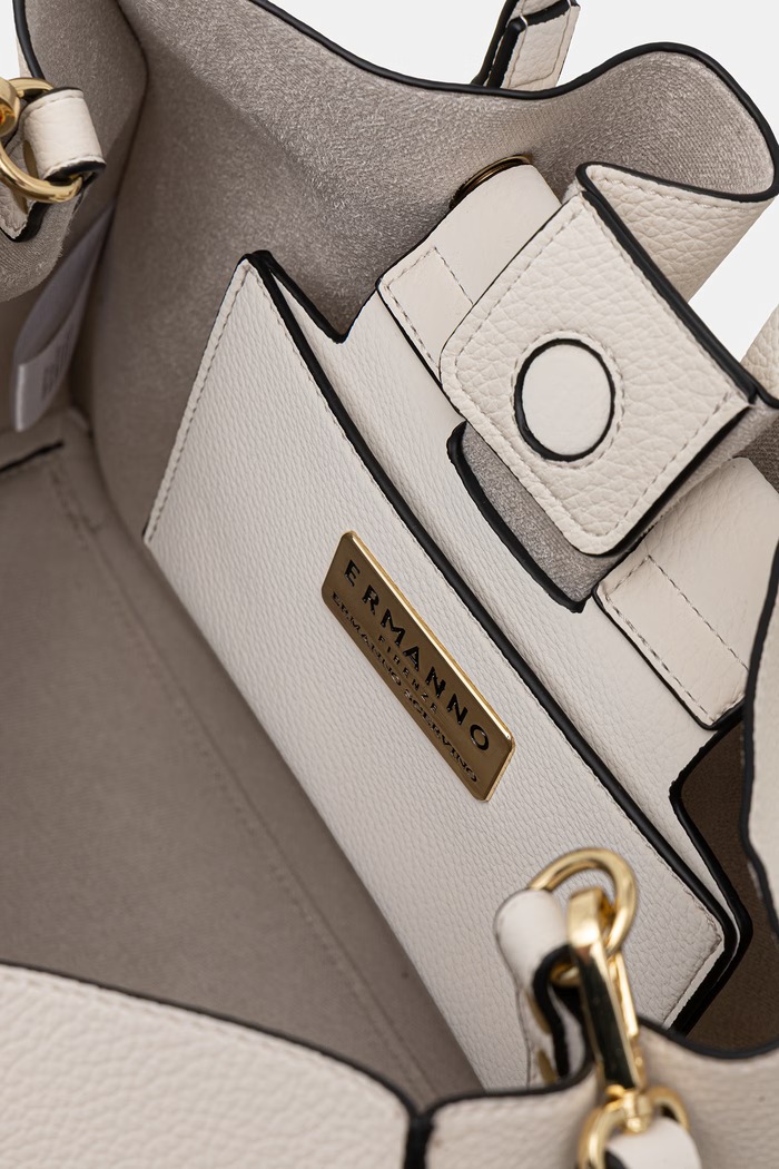 ERMANNO Firenze shopper torba ženska iz umetnega usnja 12402132 bež