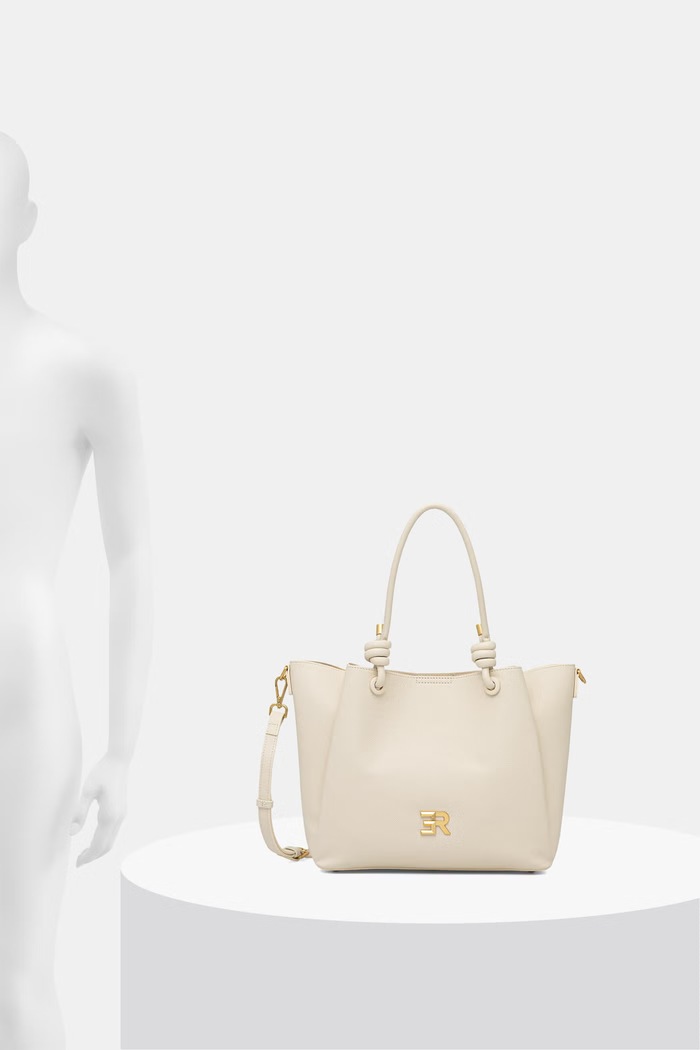 ERMANNO Firenze Torebka shopper damska z imitacji skóry 12402185