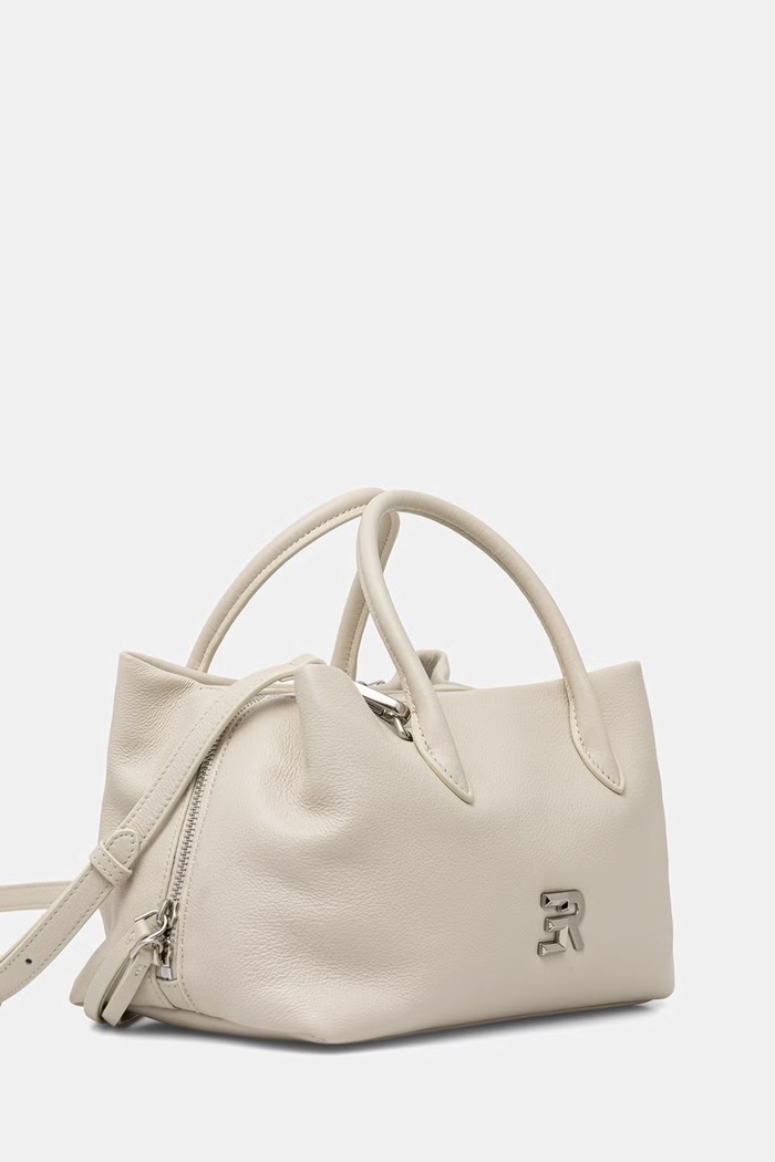 ERMANNO Firenze crossbody torbica ženska iz umetnega usnja 12402190 bež SS26