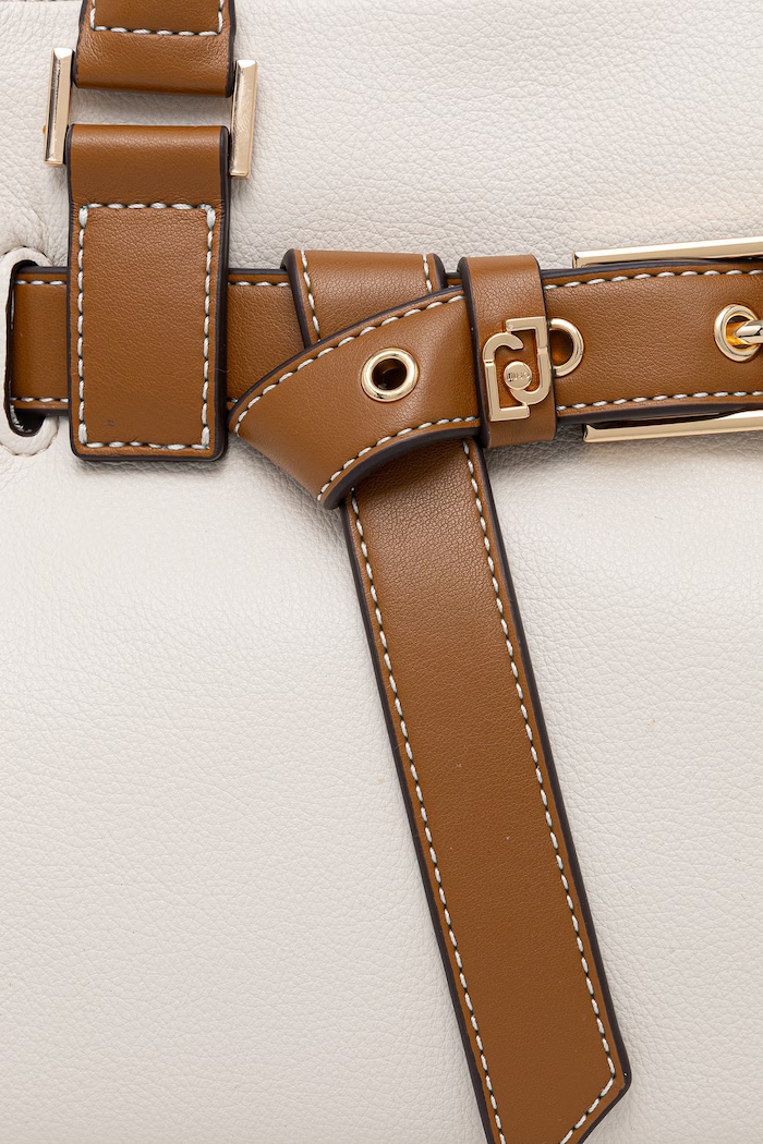 Liu Jo crossbody kabelka dámska z imitácie kože béžová AA6032.E1120