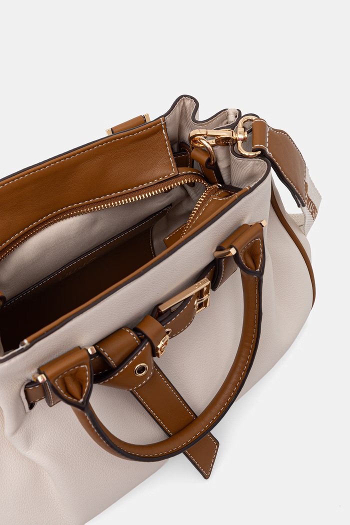 Liu Jo crossbody kabelka dámska z imitácie kože AA6032.E1120 béžová