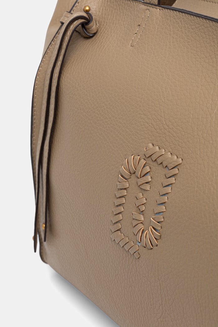 Liu Jo torebka shopper damska z imitacji skóry AA6080.E1109 zielony