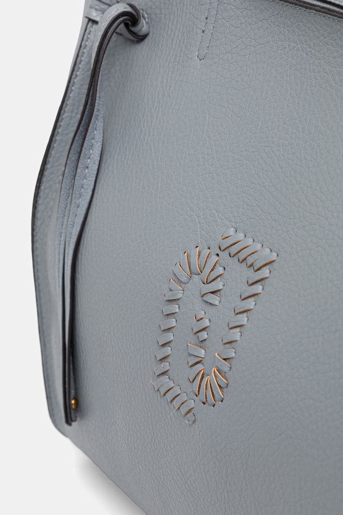 Liu Jo torebka shopper damska z imitacji skóry niebieski AA6080.E1109